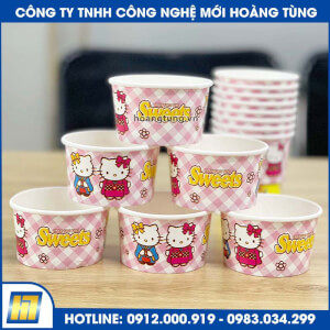 Cốc Giấy Đựng Kem